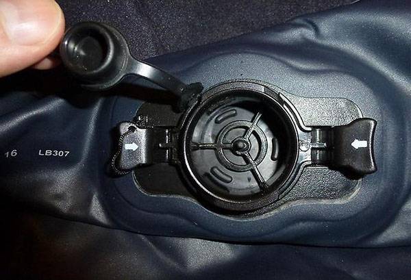 Valve de matelas d'air