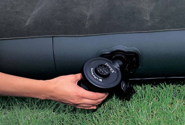 Souffler du lit d'air