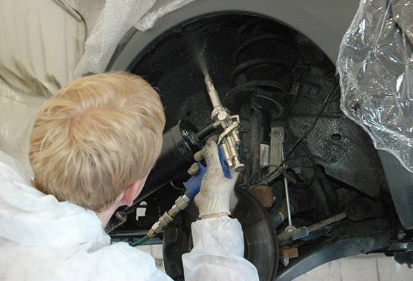 Traitement anticorrosion des wagons