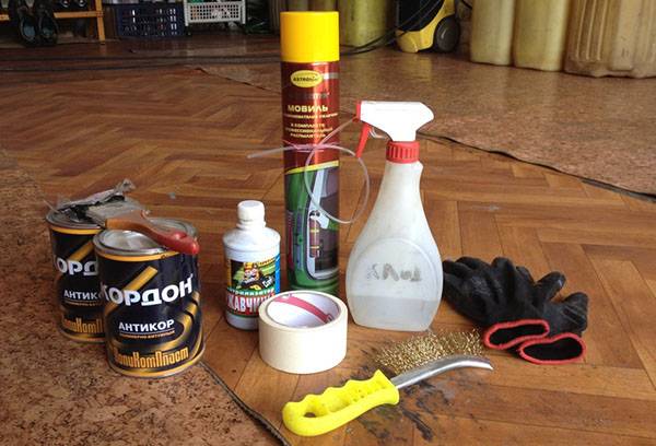 Movil et autres inhibiteurs de corrosion