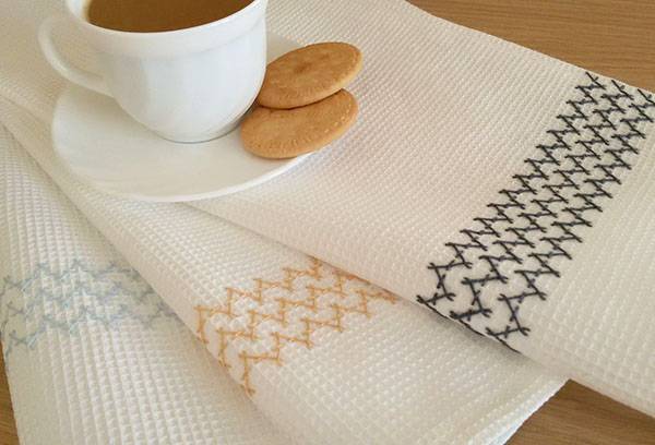 Serviettes de cuisine propres