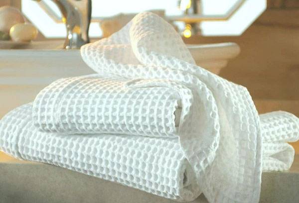 Serviettes blanches comme neige