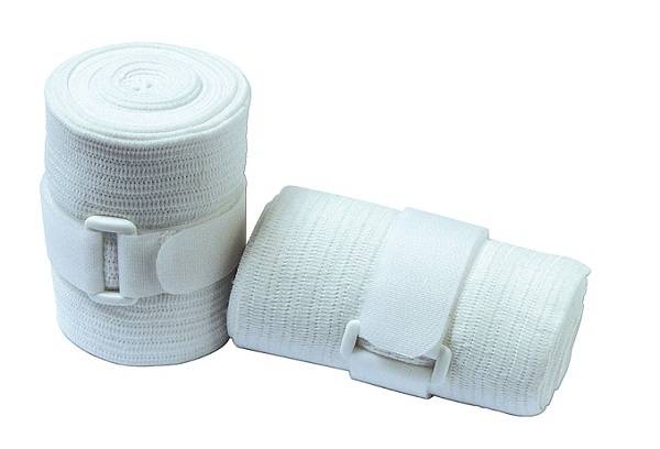 bandage avec des fibres de nylon
