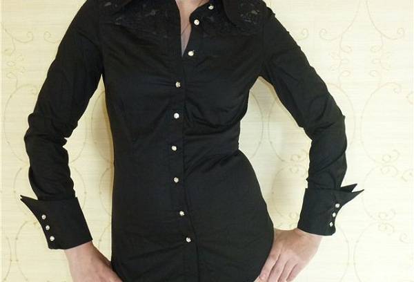 chemisier noir