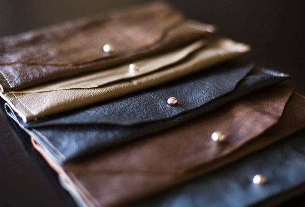 Portefeuilles en cuir