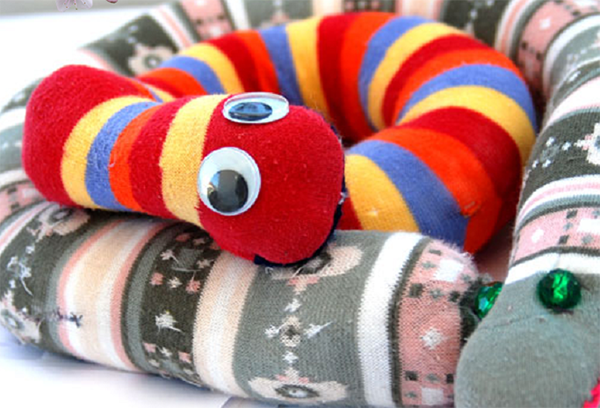 Serpent de collants pour enfants