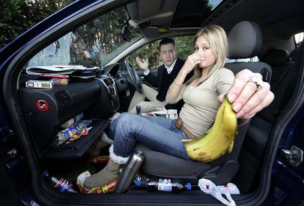 Mauvaise odeur dans la voiture