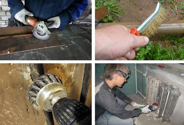 Nettoyer la rouille avant de peindre