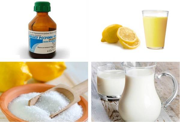 nettoyants de taches de cuir