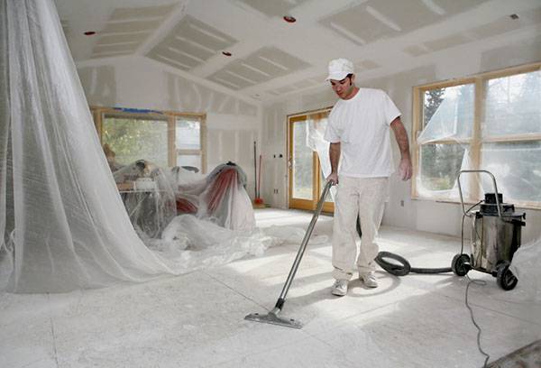 Élimination des déchets de construction