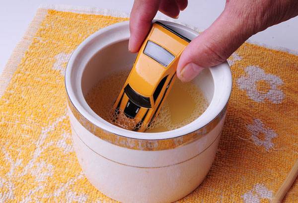 Enlèvement de peinture en poudre