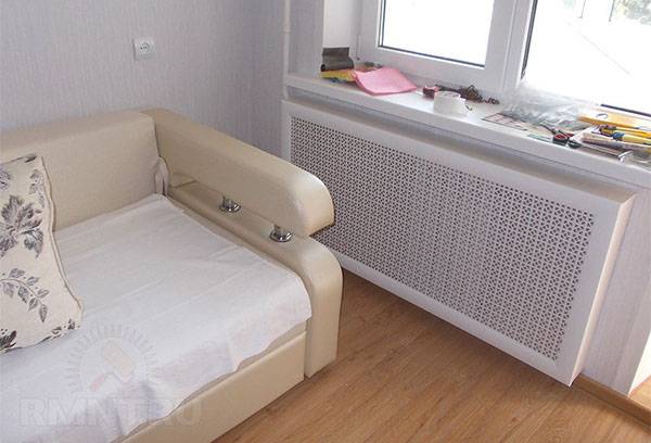 Écran thermique sur la batterie