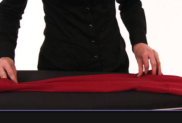 Robe de repassage en soie