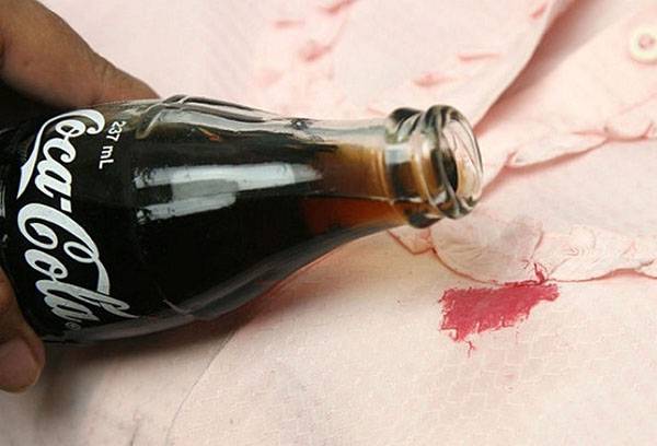 Retirer les taches de cola