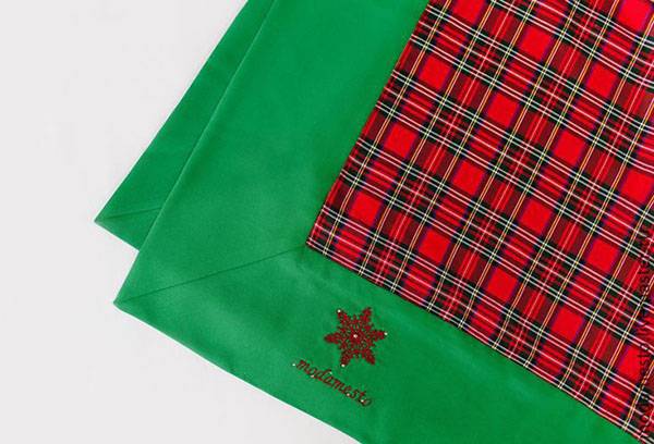 Textile de table en polyester