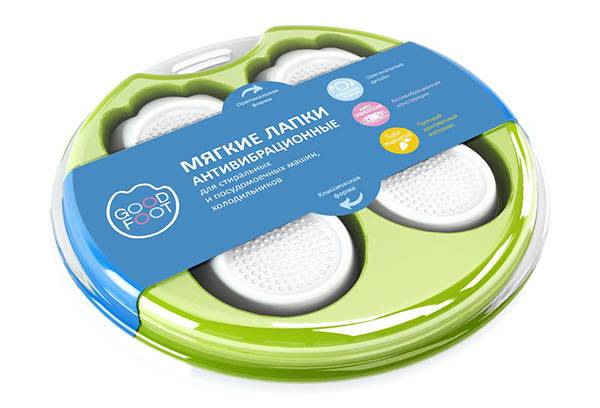 Ensemble de supports anti-vibration