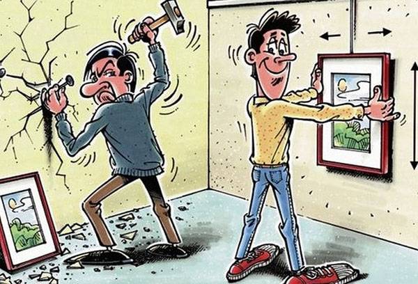 Façons de suspendre des images