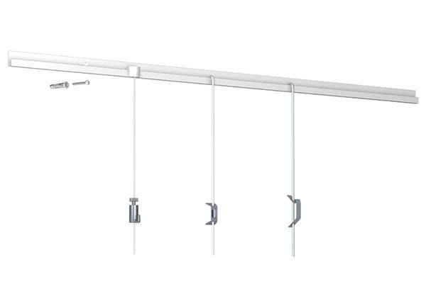 Rail pour la fixation des images