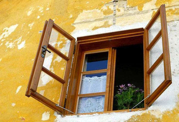 Fenêtre en bois
