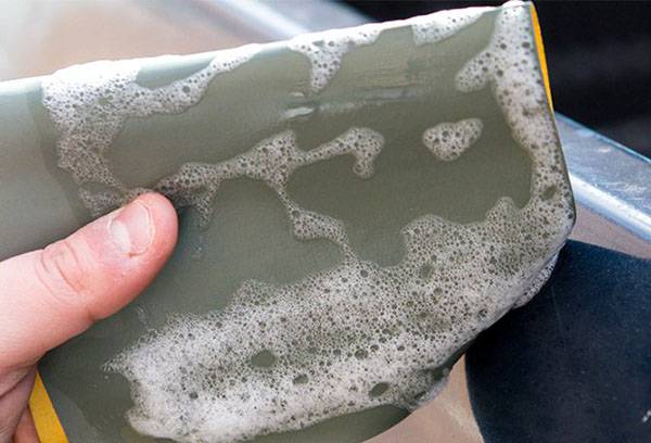 Papier de verre doux