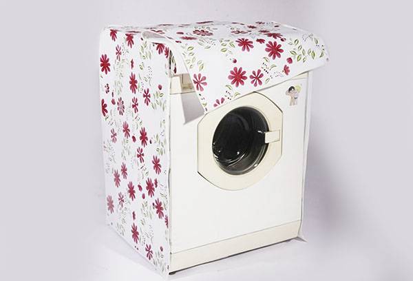 Machine à laver dans une caisse