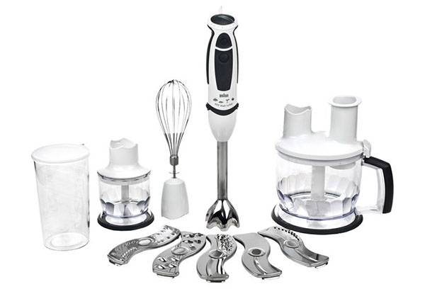 Options du mélangeur submersible