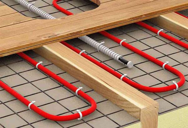 Chauffage par le sol