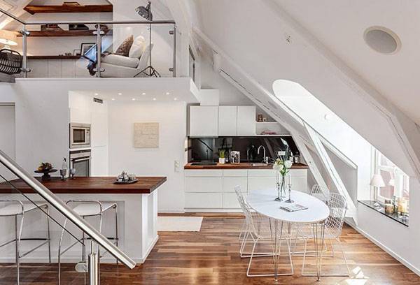 Appartement mansardé