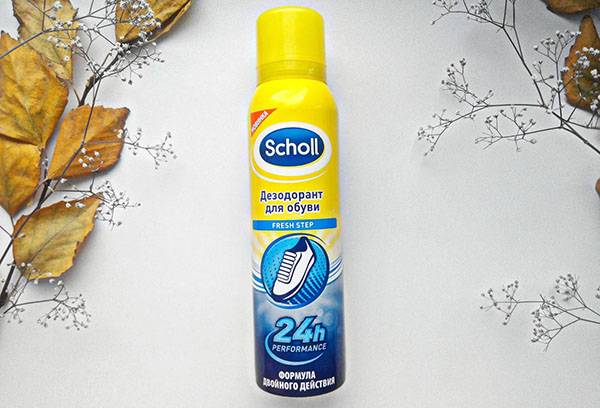 Sholl déodorant pour chaussures