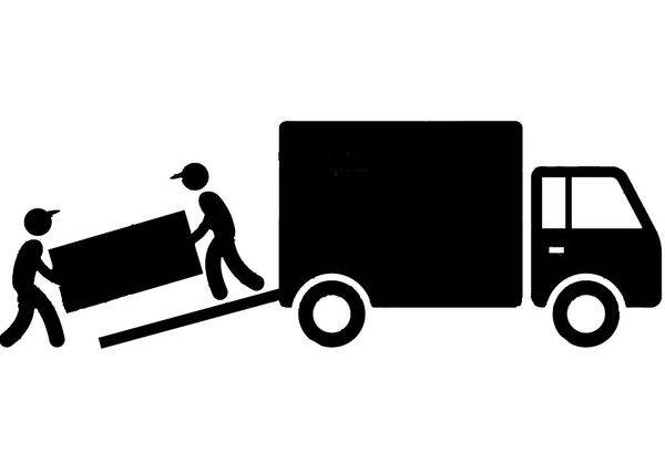 dessin de transport de réfrigérateur