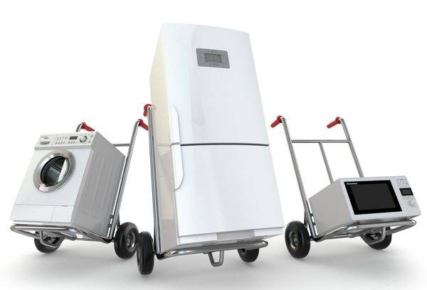 appareils ménagers sur camions lourds