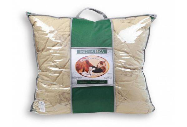 oreiller en laine de chameau