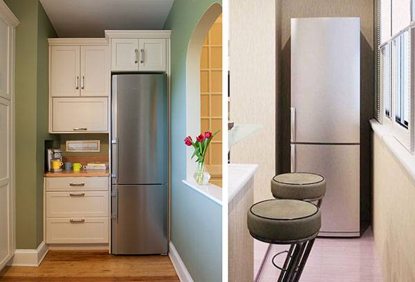 Loggia combiné frigo