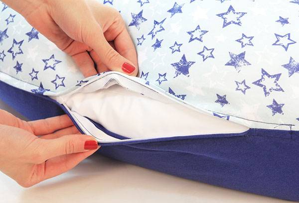 Oreiller de remplissage pour l'alimentation