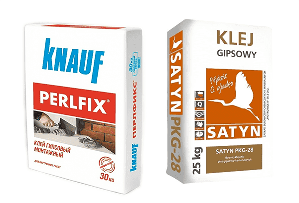 Mélanges adhésifs pour carreaux de gypse