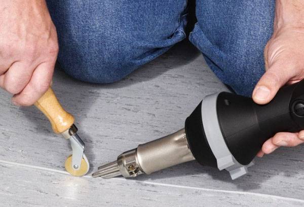 Linoléum de soudage à chaud