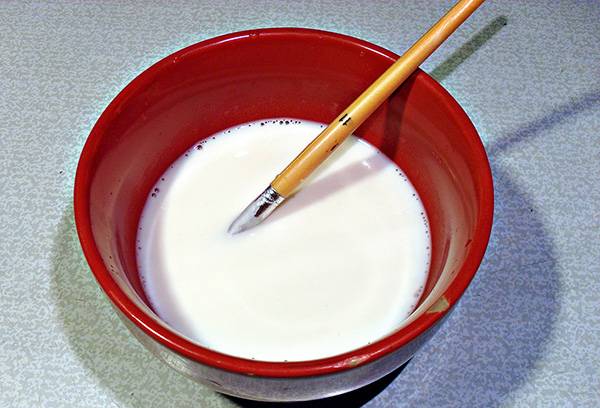 Colle de PVA diluée