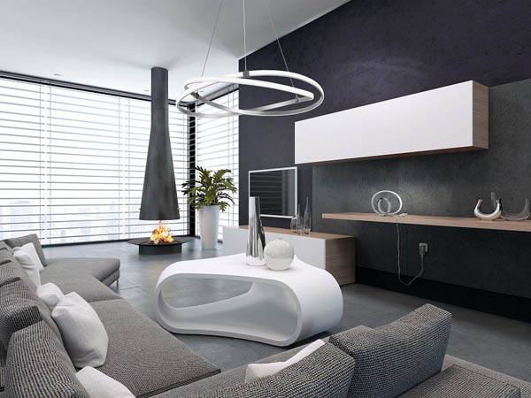 chambre avec suspension