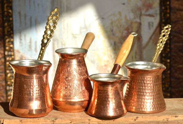 Cuivres Turcs pour le café