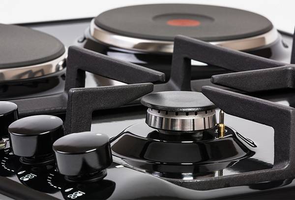 Plaque de cuisson combinée