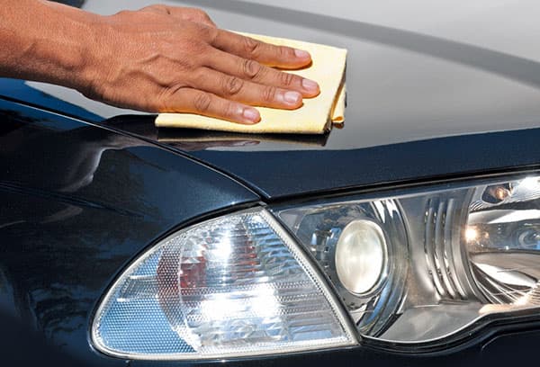 Polissage de la hotte