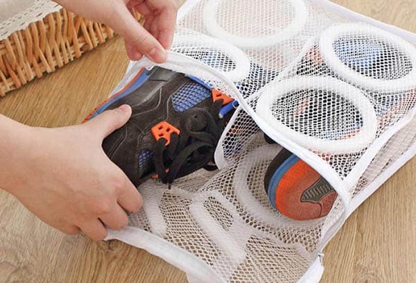 Sac pour laver les chaussures