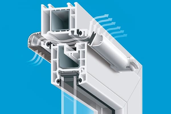 Valve d'alimentation sur la fenêtre