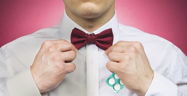 Chemise éclaircissante à l'aspirine