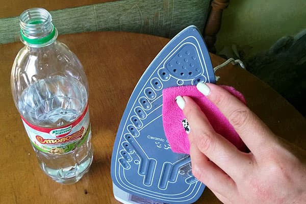 Nettoyage du fer vinaigre