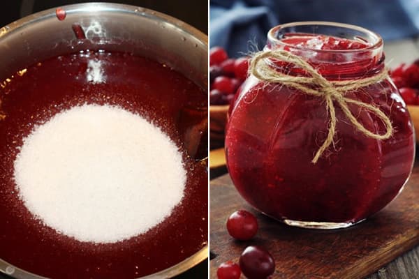 Faire du sirop de confiture