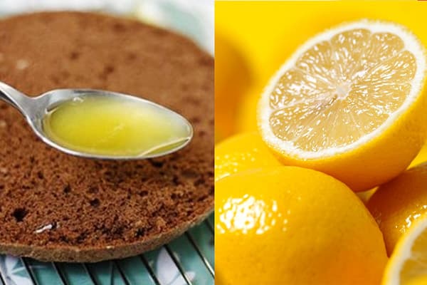 Sirop de citron pour tremper les gâteaux