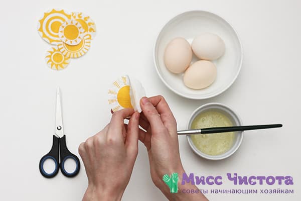 Séparation de la couche supérieure de la serviette