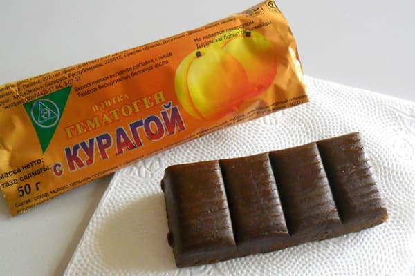 Hématogène aux abricots secs