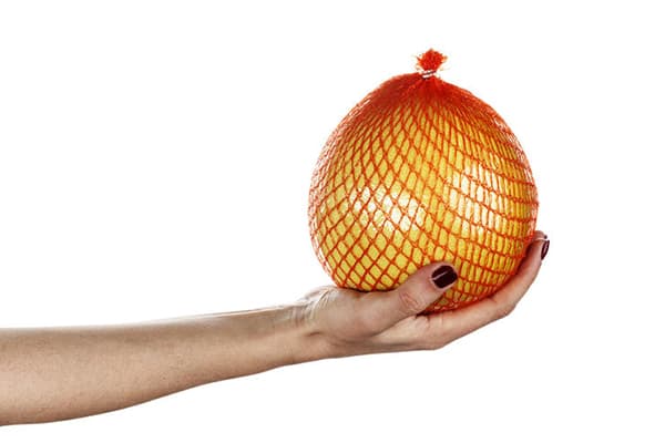 Pomelo acheté au magasin